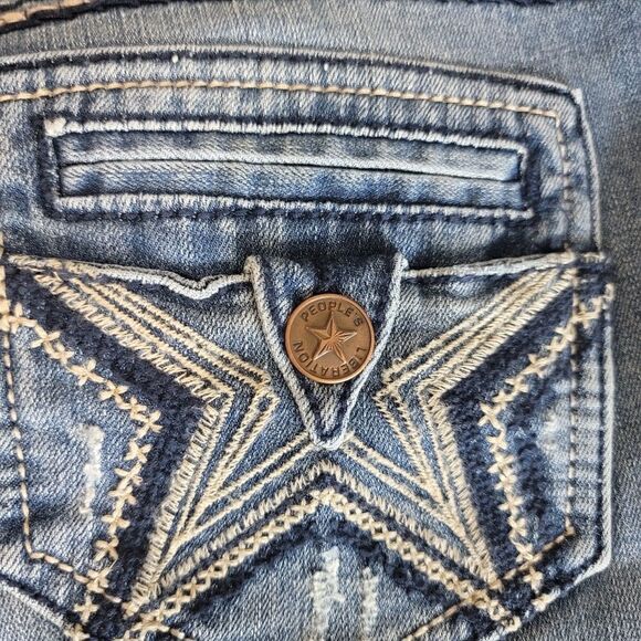 People's Liberation Bootcut Jeans Size 28 - Picture 5 of 12
